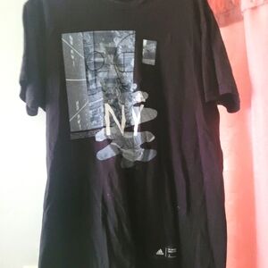 Adidas Black NY Graphic Men's Tee